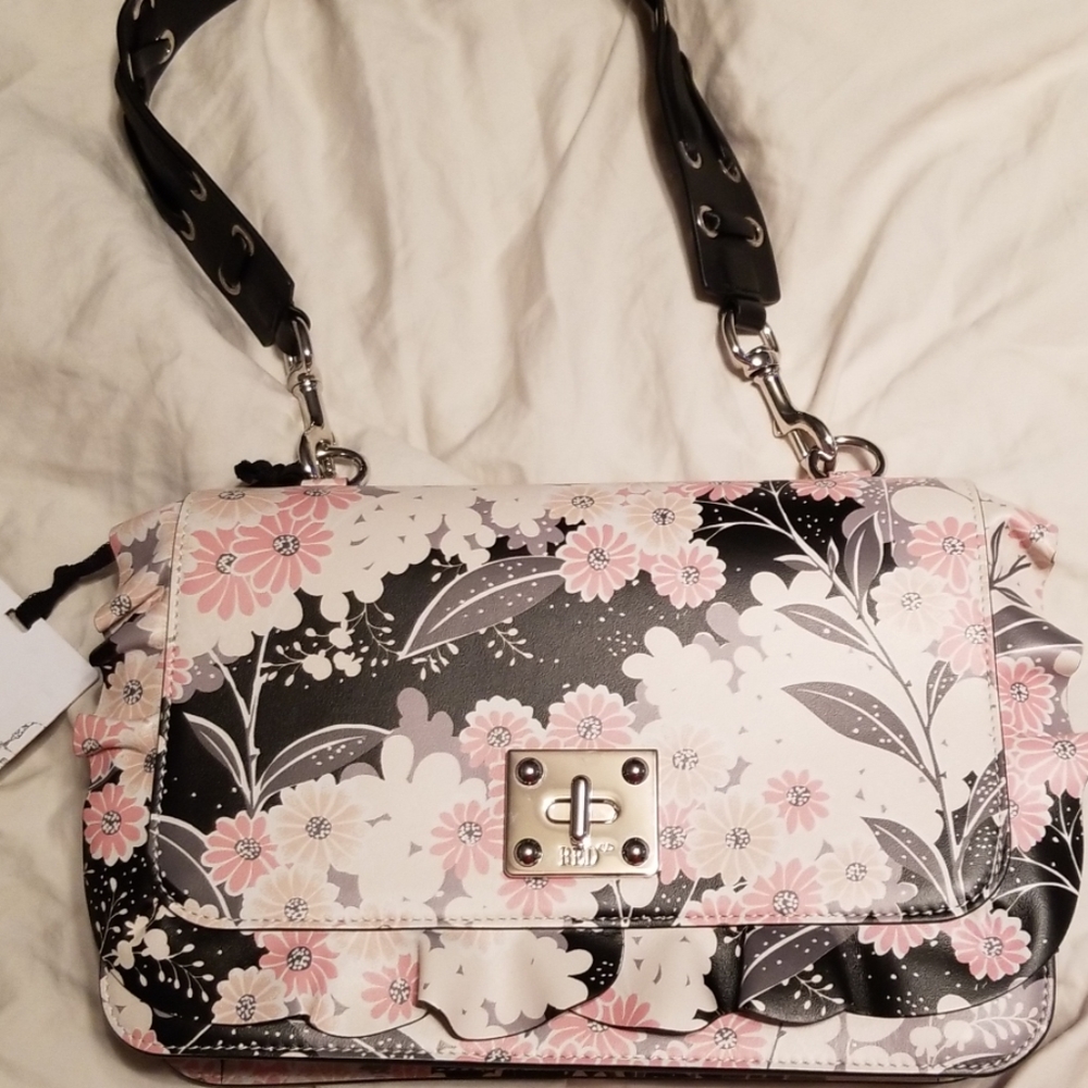 Rock Ruffle Floral Bag
